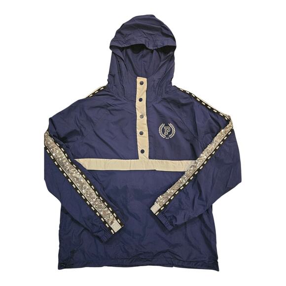 Victoria's Secret PINK Anorak Jacket Windbreaker Bling Sequence Hoodie Coat XS - Picture 4 of 10